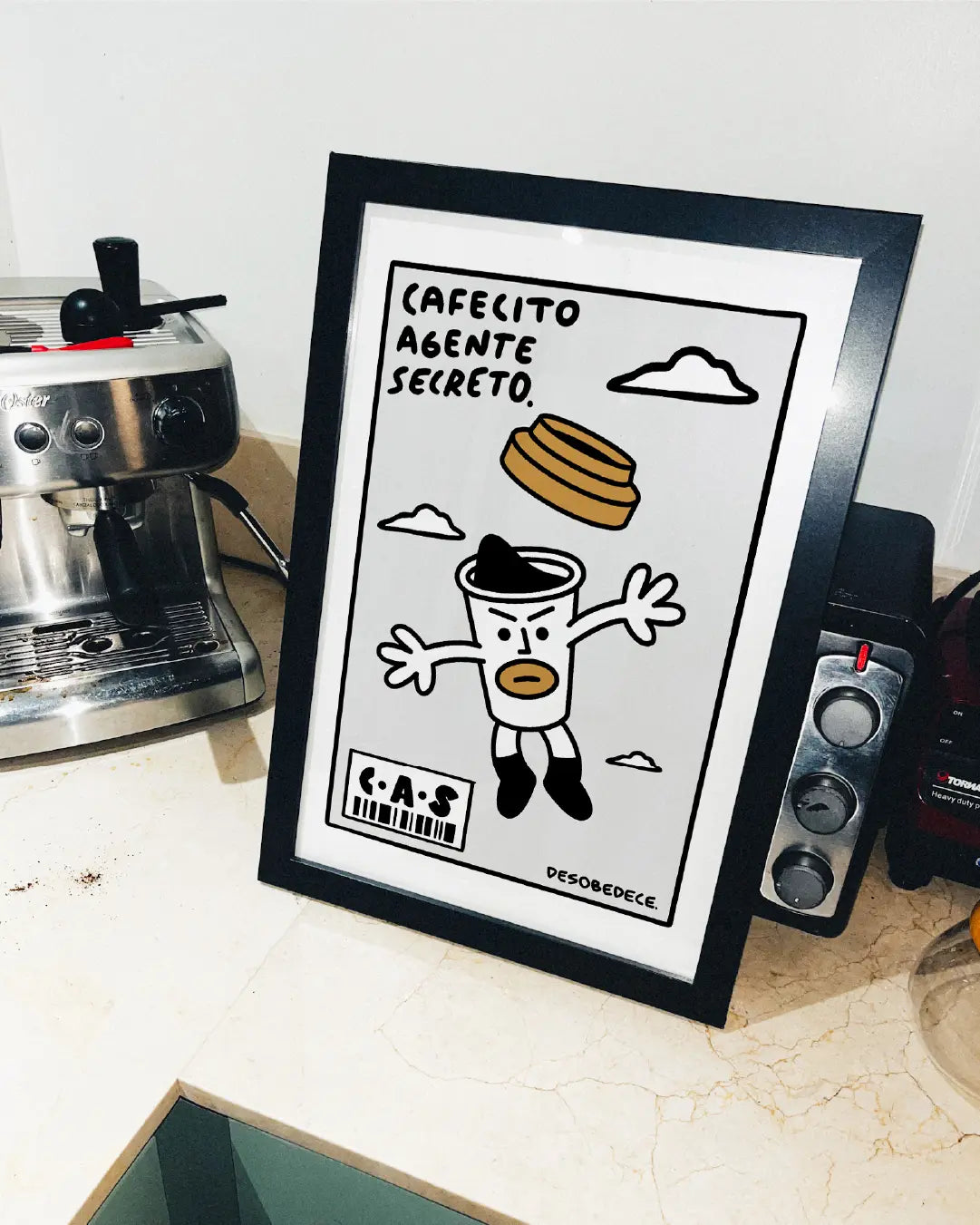 Poster Cafecito Agente Secreto