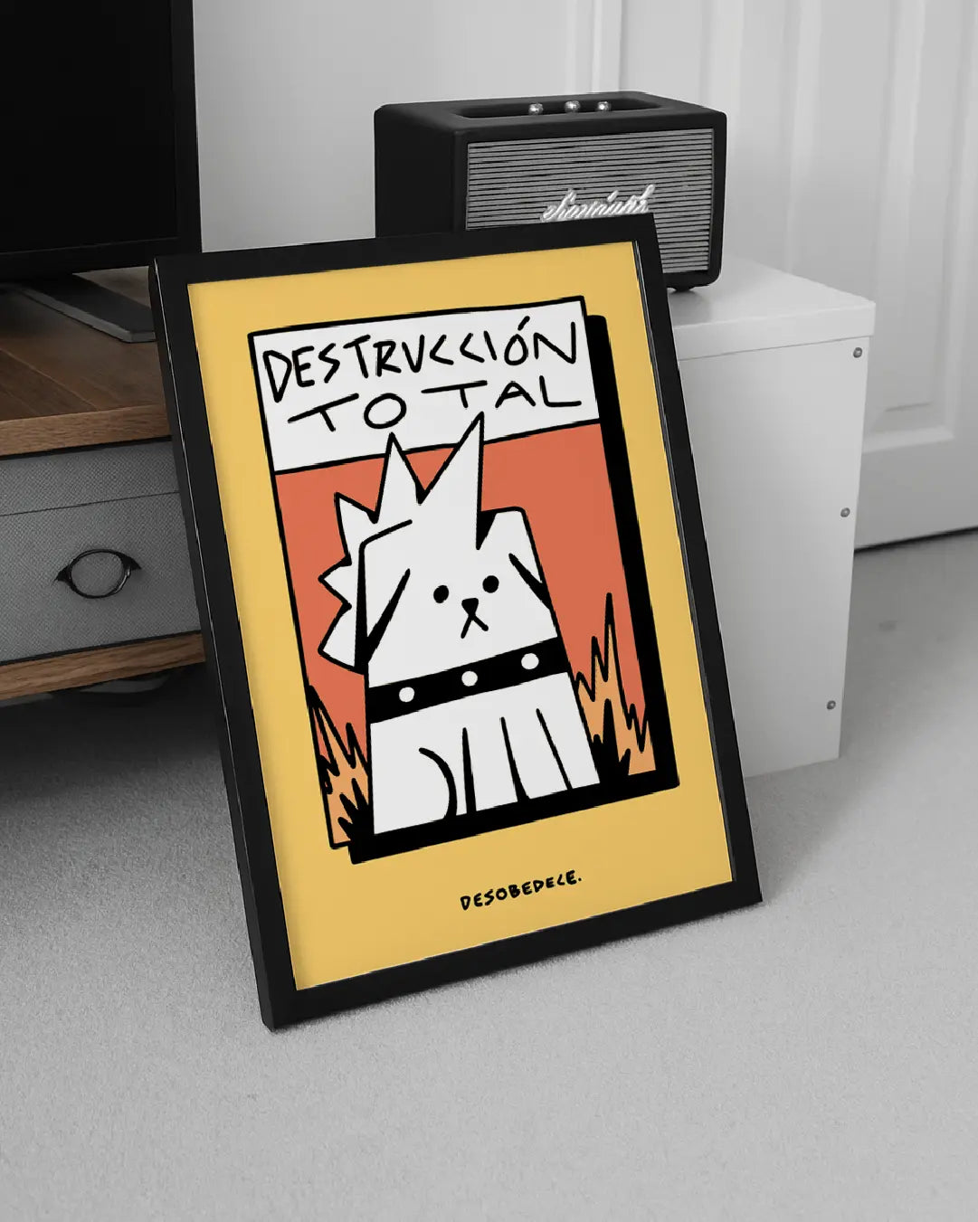 Poster Destrucción Total