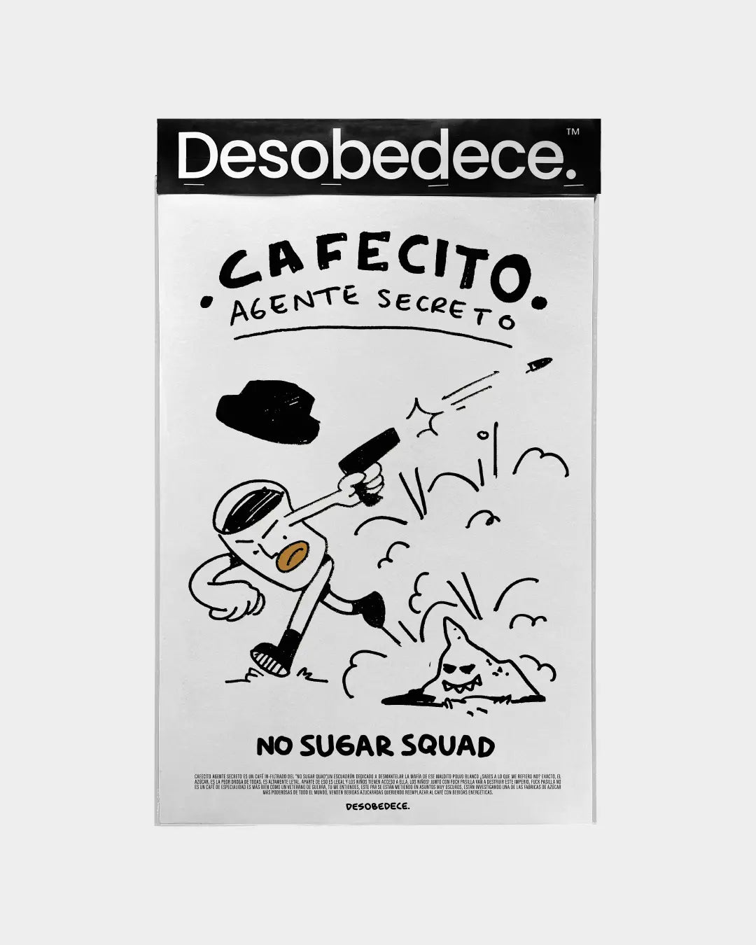 Poster Cafecito Agente Secreto