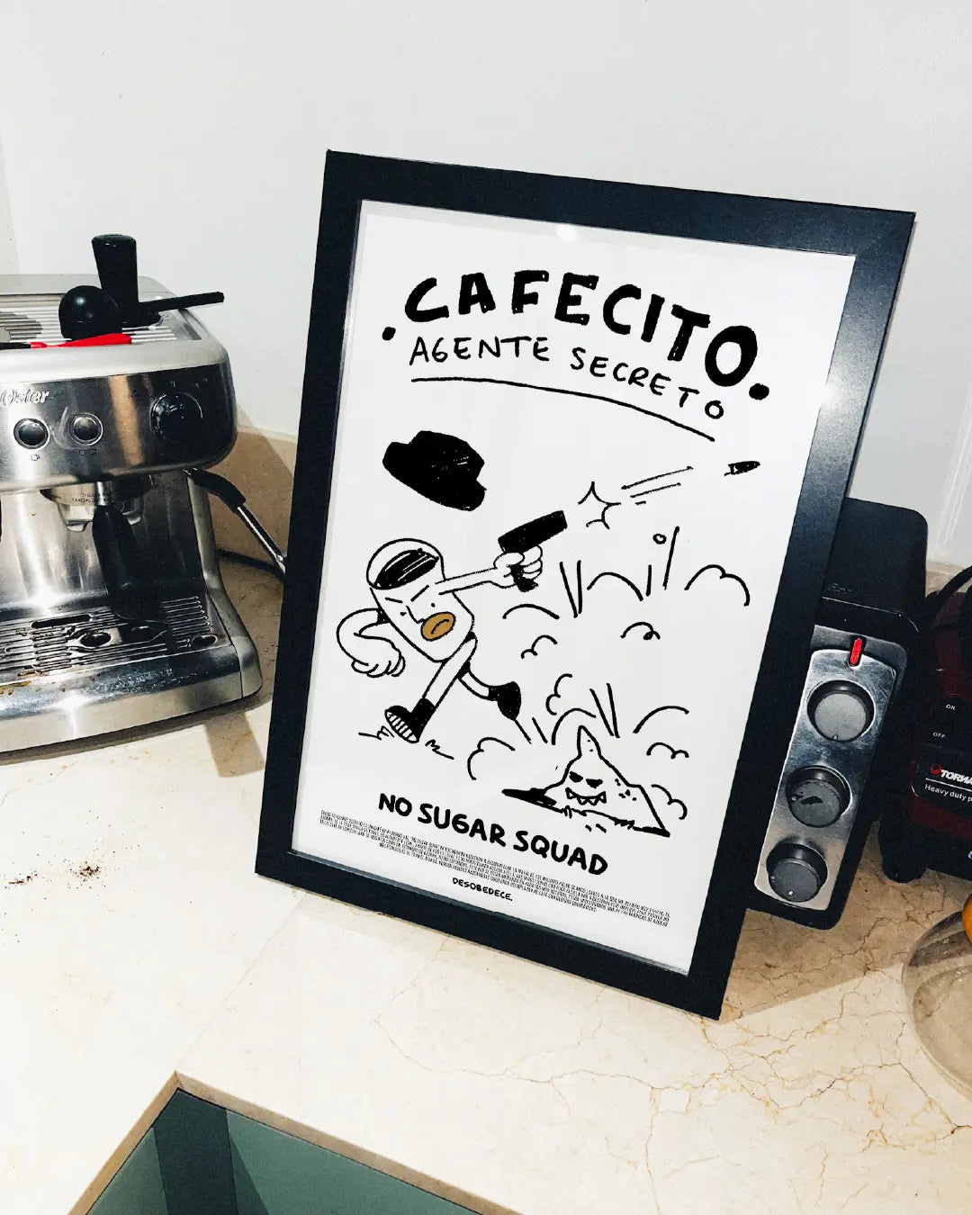 Poster Cafecito Agente Secreto