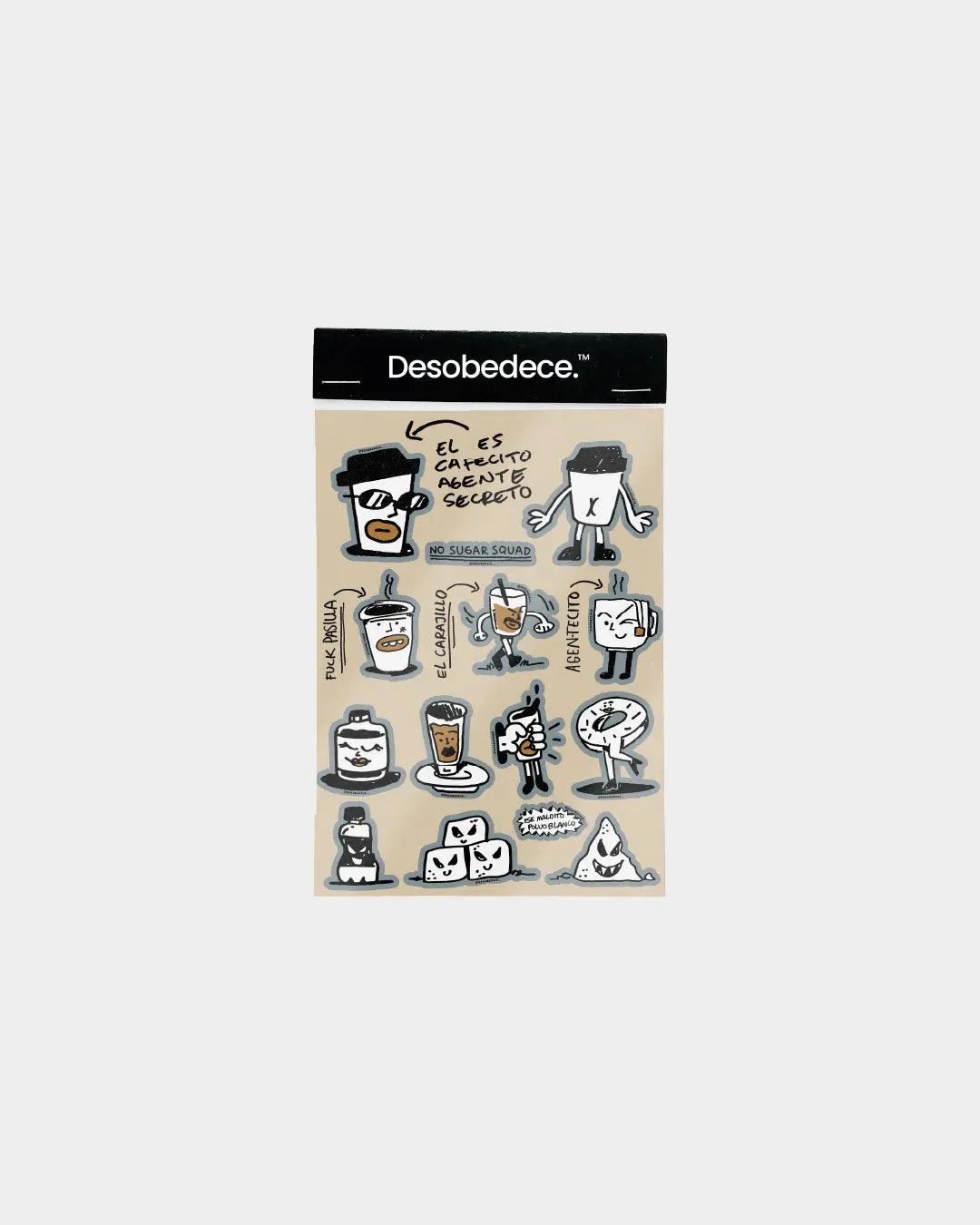 Sticker Pack: Cafecito Agente Secreto